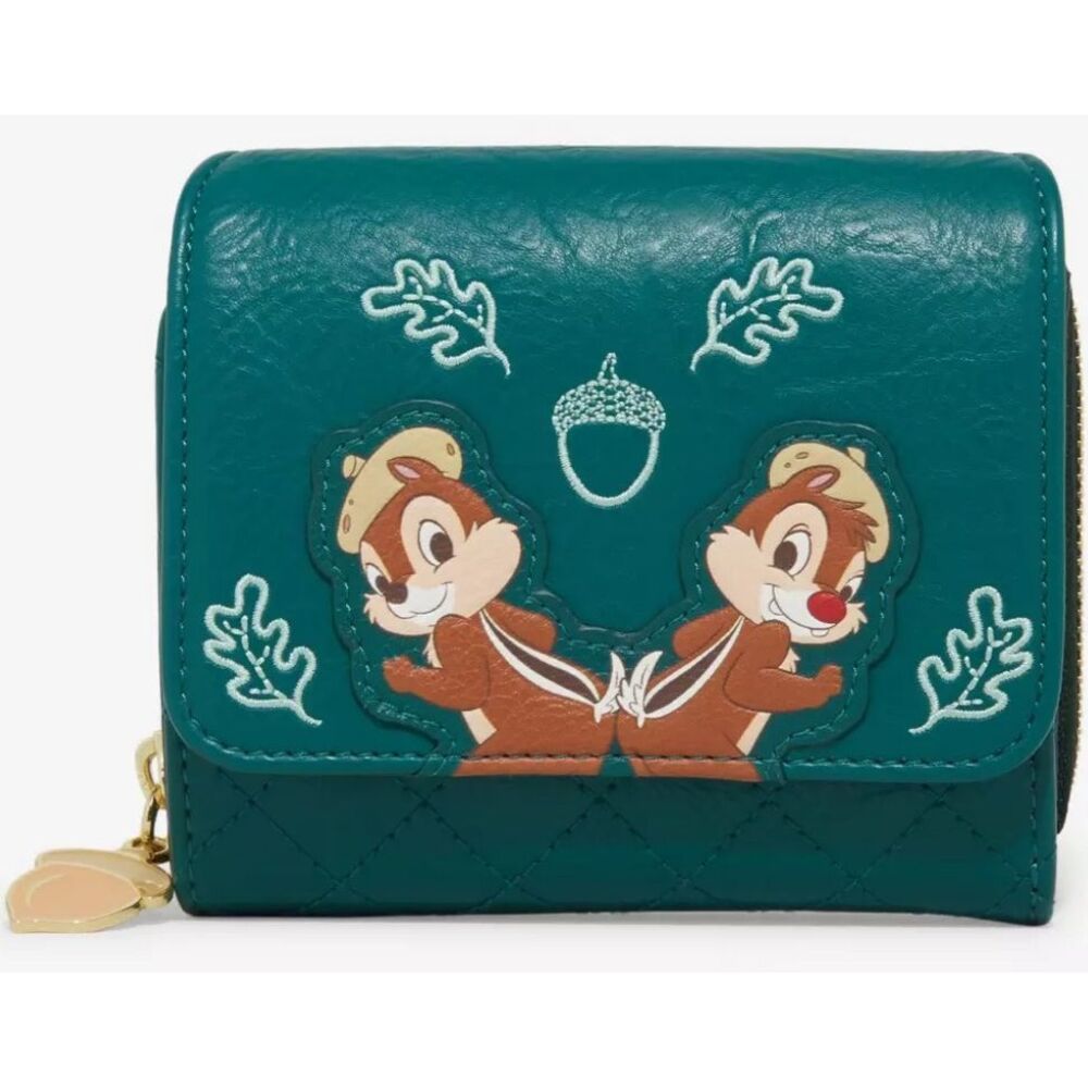 Disney Loungefly Chip and Dale Wallet